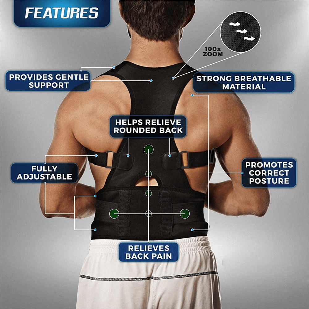 Posture Corrector Support Magnetic Back Shoulder