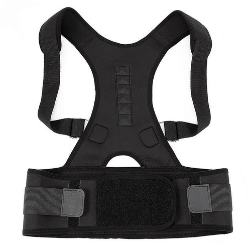Black posture corrector on a white background Zentherashop.com