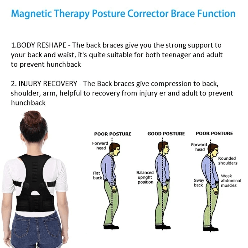 Posture Corrector Support Magnetic Back Shoulder