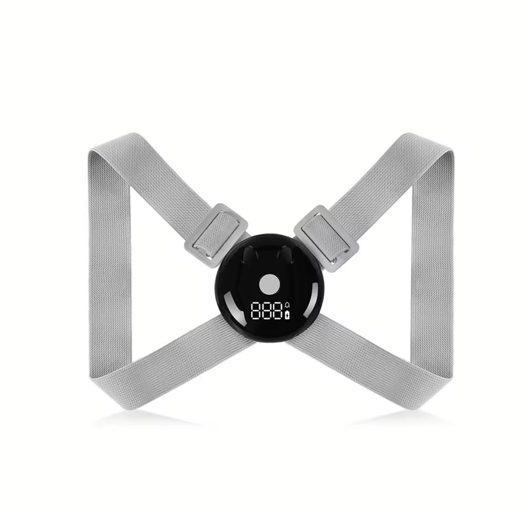 Smart fitness tracker with a digital display on a white background Zentherashop 
